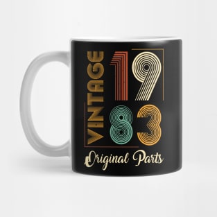 Vintage 1983 Original Parts Birthday Mug